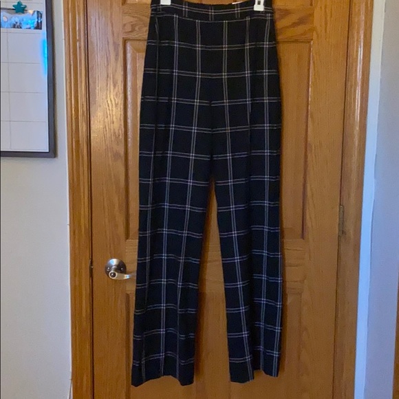 Express Pants - NWT Express High rise trousers pants plaid black S